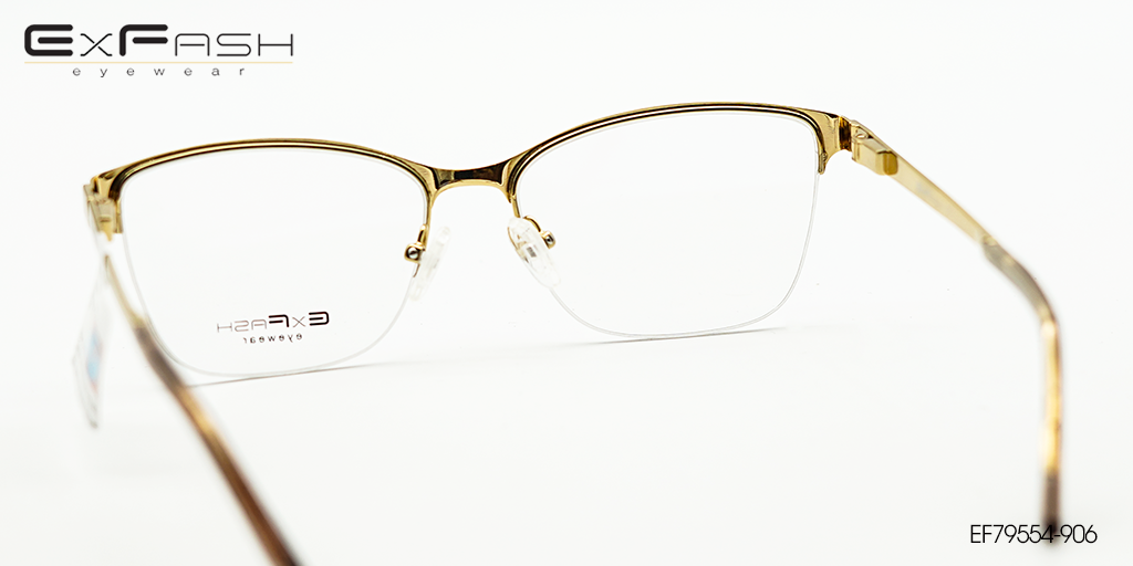 Gọng Kính Hợp Kim Exfash EF79554-906 - Hình 4