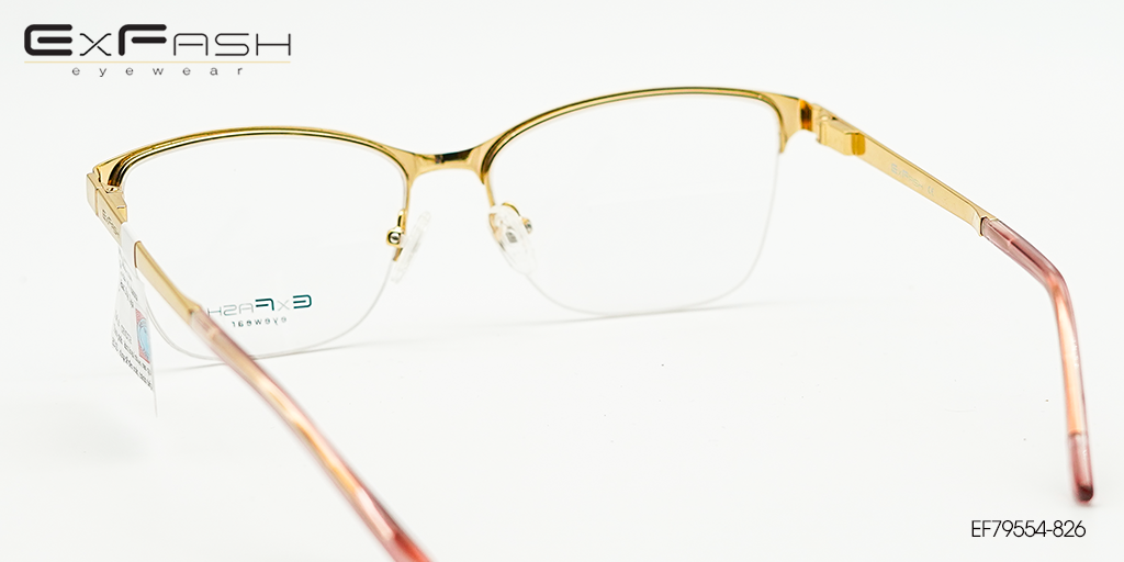 Gọng Kính Hợp Kim Exfash EF79554-826 - Hình 4