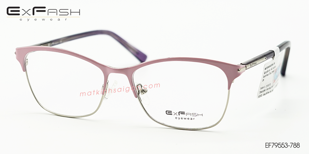 Gọng Kính Hợp Kim Exfash EF79553-788
