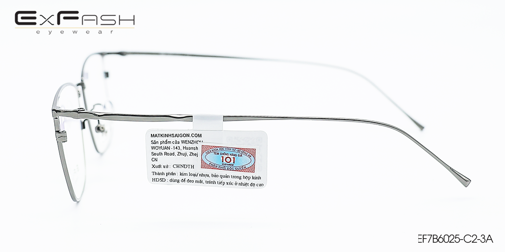 Gọng Kính B-Titanium Exfash EF7B6025-C2-3A - Hình 5