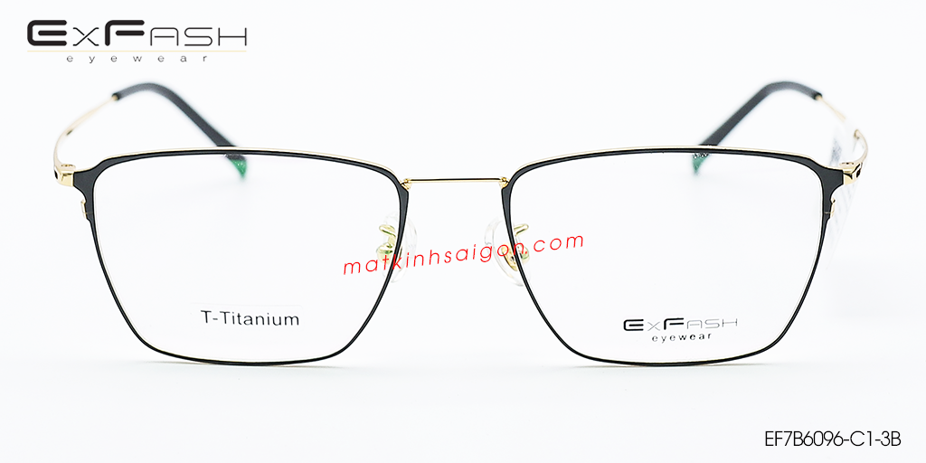 Gọng Kính B-Titanium Exfash EF7B6096-C1-3B - Hình 3