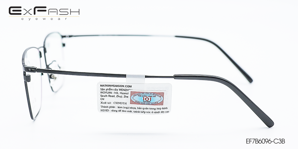 Gọng Kính B-Titanium Exfash EF7B6096-C3B - Hình 5
