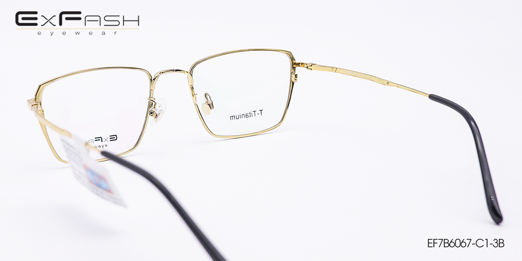 Gọng Kính B-Titanium Exfash EF7B6067-C1-3B - Hình 4