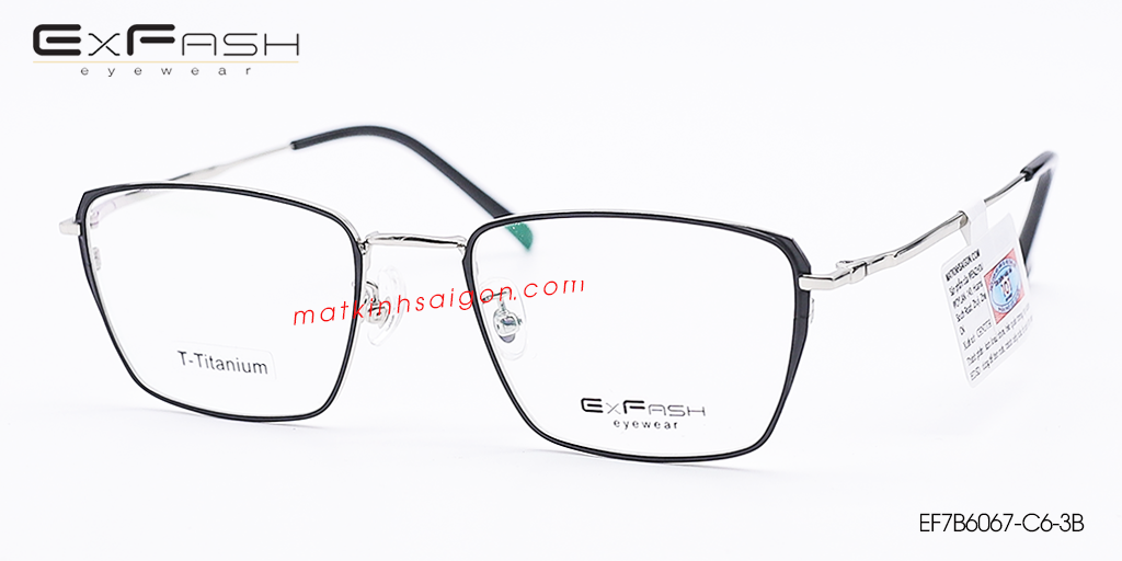 Gọng Kính B-Titanium Exfash EF7B6067-C6-3B