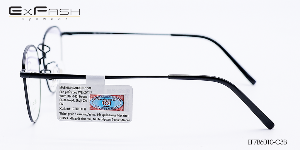 Gọng Kính B-Titanium Exfash EF7B6106 C3B - Hình 5