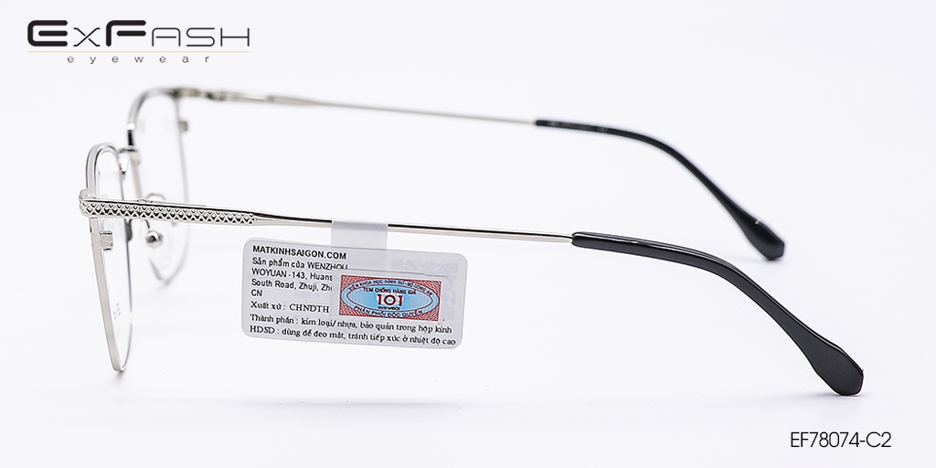 Gọng Kính B-Titanium Exfash EF78074-C2 - Hình 5
