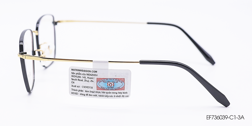 Gọng Kính B-Titanium Exfash EF736039-C1-3A - Hình 4