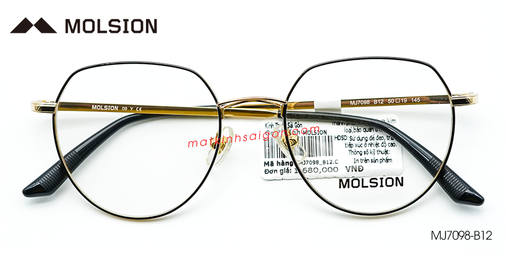 Gọng Kính Molsion MJ7098 B12 - Hover