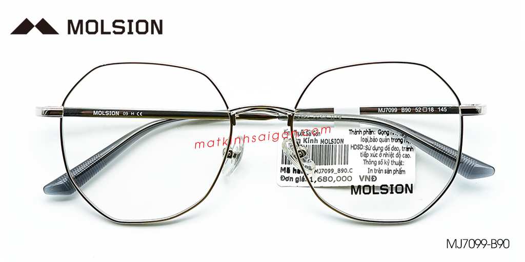 Gọng Kính Molsion MJ7099 B90 - Hover
