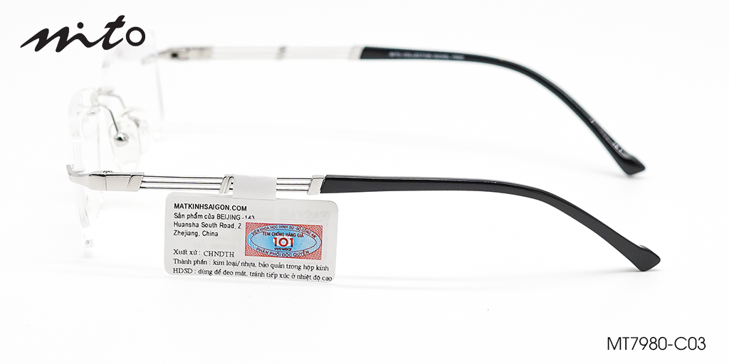 Gọng Kính Khoan MITO MT7980-C03 - Hình 6