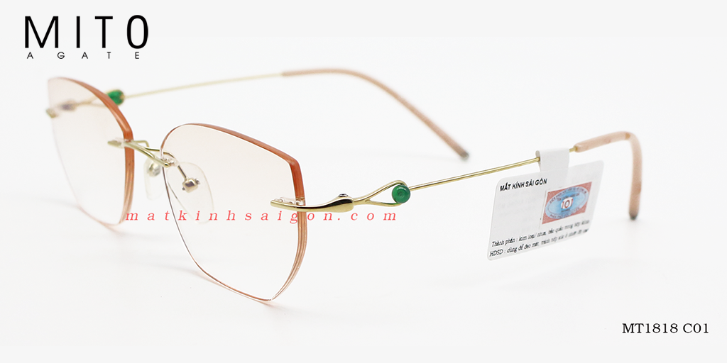 Gọng Kính Khoan  MITO MT1817C01 - Hình 5