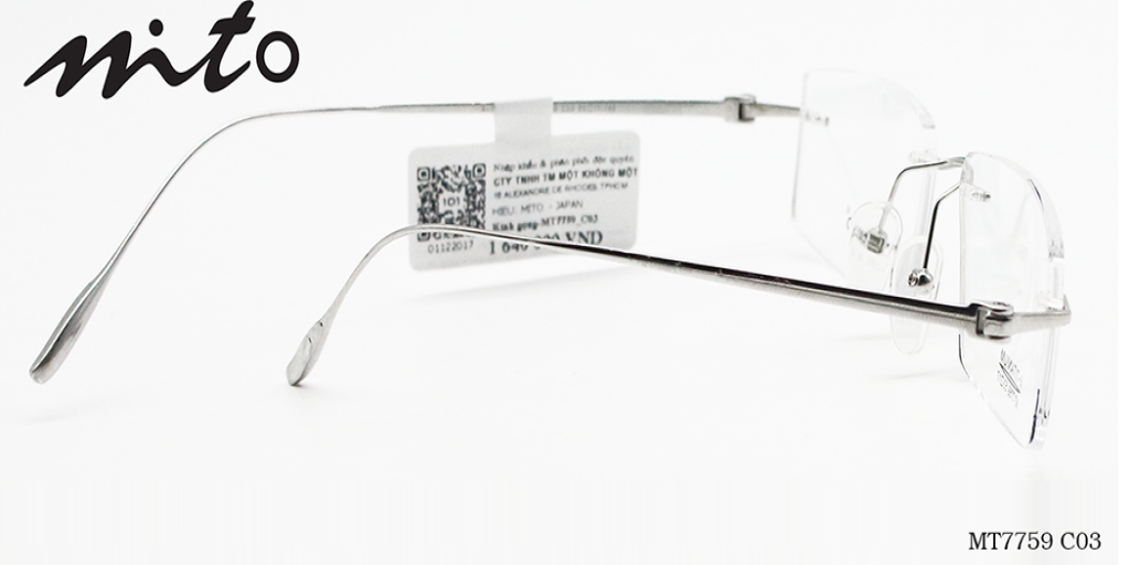 Gọng Kính Khoan  MITO MT7759C03 - Hình 4