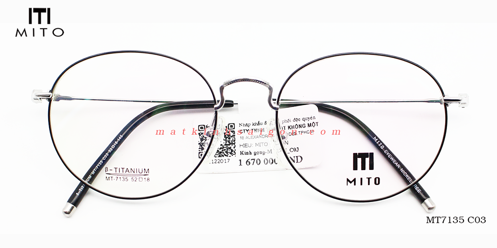 Gọng Kính MITO MT7135C03 - Hover