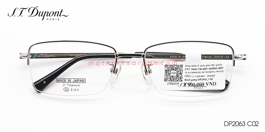 GỌNG KÍNH DUPONT DP2063 C02 - Hover