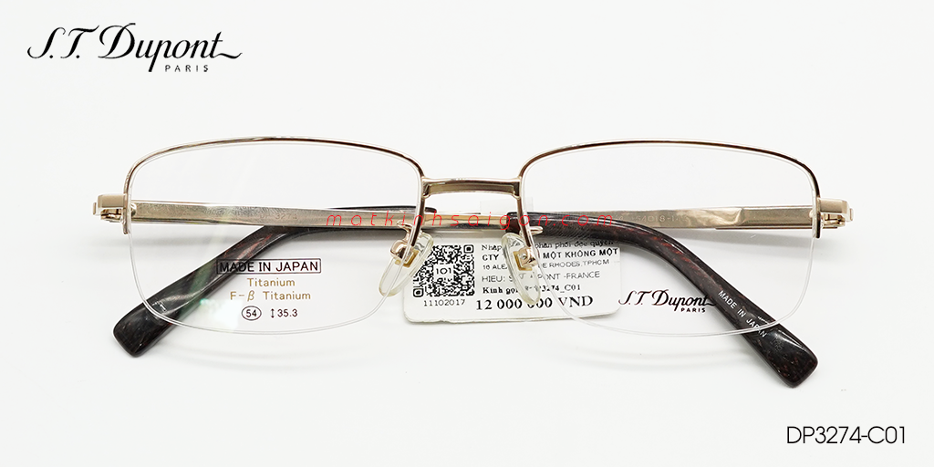 GỌNG KÍNH DUPONT DP3274 C01 - Hover