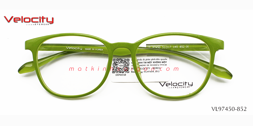GỌNG KÍNH NHỰA NỮ VELOCITY VL97450-852 - Hover