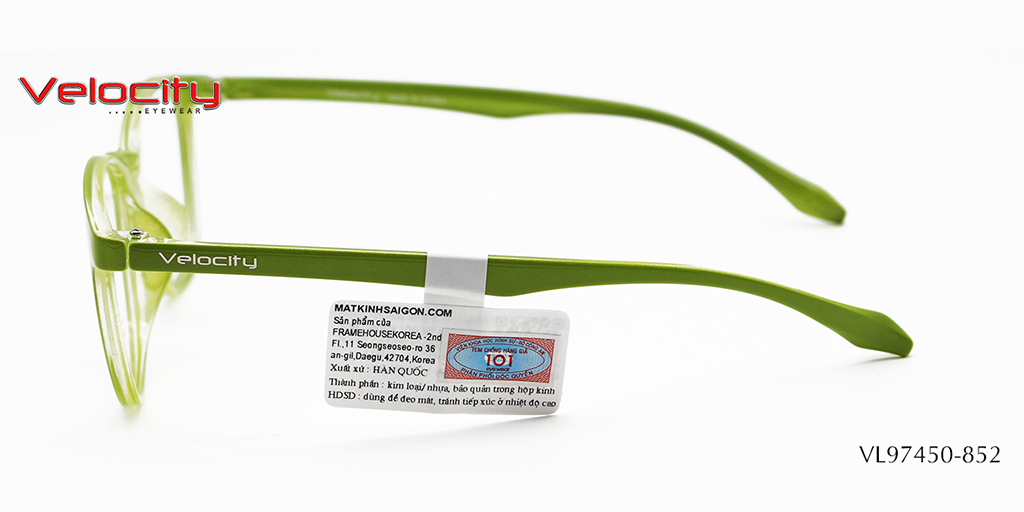 GỌNG KÍNH NHỰA NỮ VELOCITY VL97450-852 - Hình 5