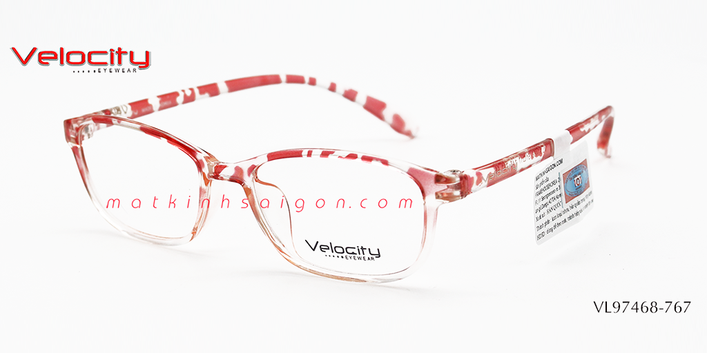GỌNG KÍNH NHỰA NỮ VELOCITY VL97468-767