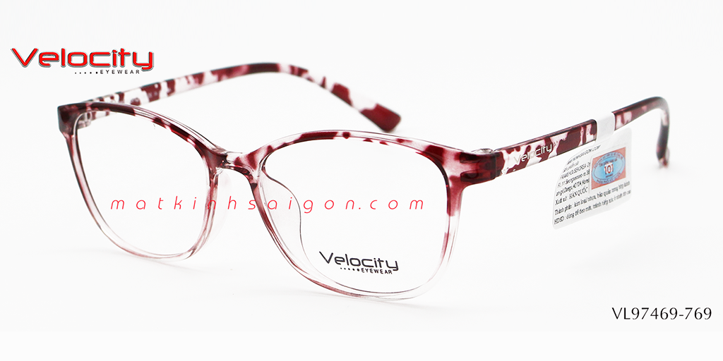 GỌNG KÍNH NHỰA NỮ VELOCITY VL97469-769