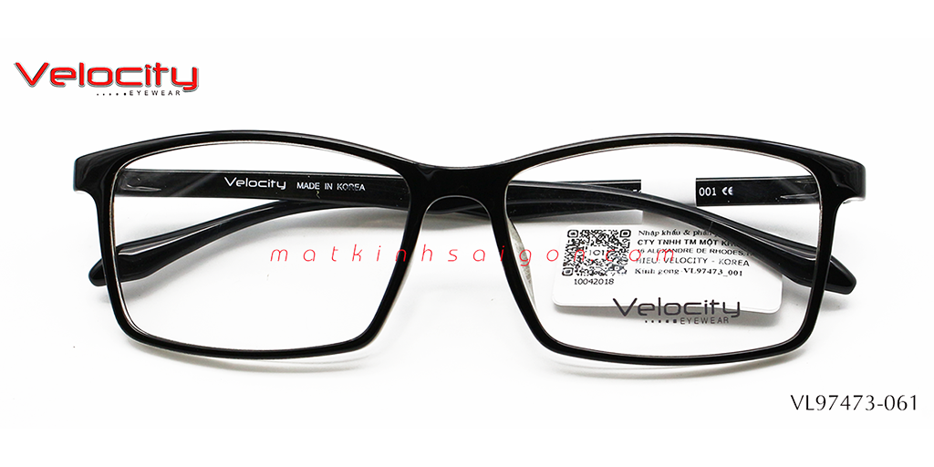 GỌNG KÍNH NHỰA VELOCITY VL97473-001 - Hover