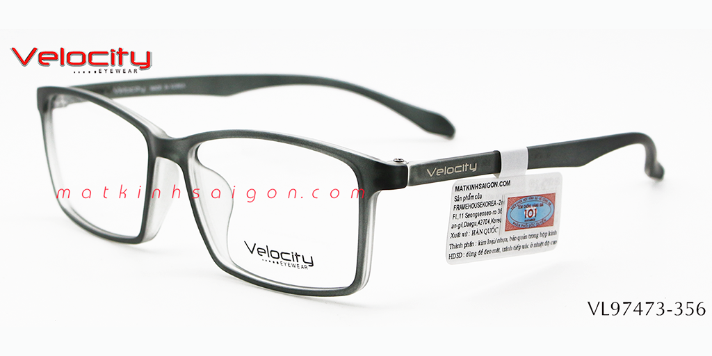 GỌNG KÍNH NHỰA VELOCITY VL97473-356