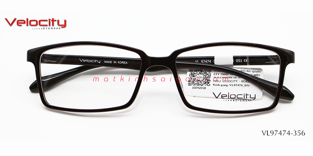 GỌNG KÍNH NHỰA VELOCITY VL97474-051 - Hover