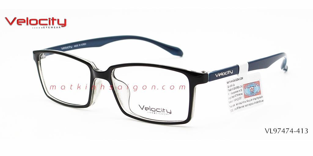 GỌNG KÍNH NHỰA VELOCITY VL97474-413