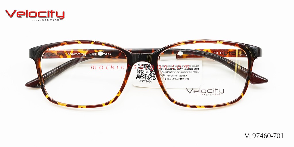 GỌNG KÍNH NHỰA VELOCITY VL97460-701 - Hover