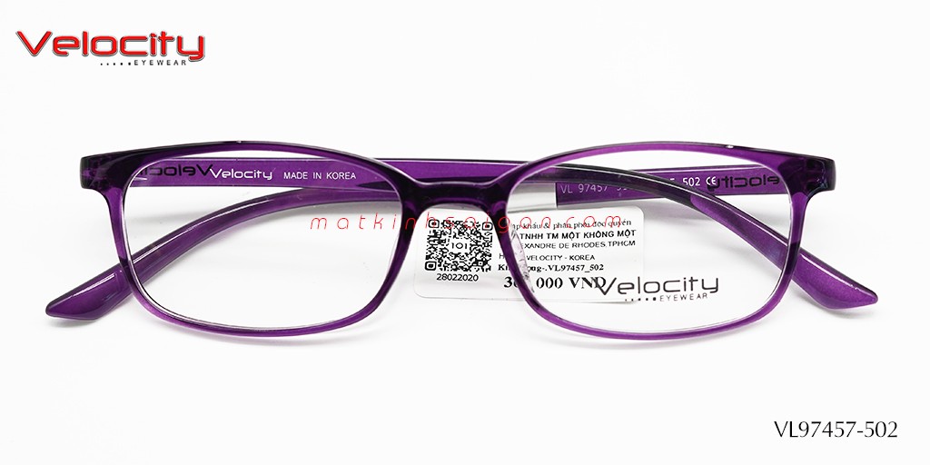 GỌNG KÍNH NHỰA VELOCITY VL97457-502 - Hover