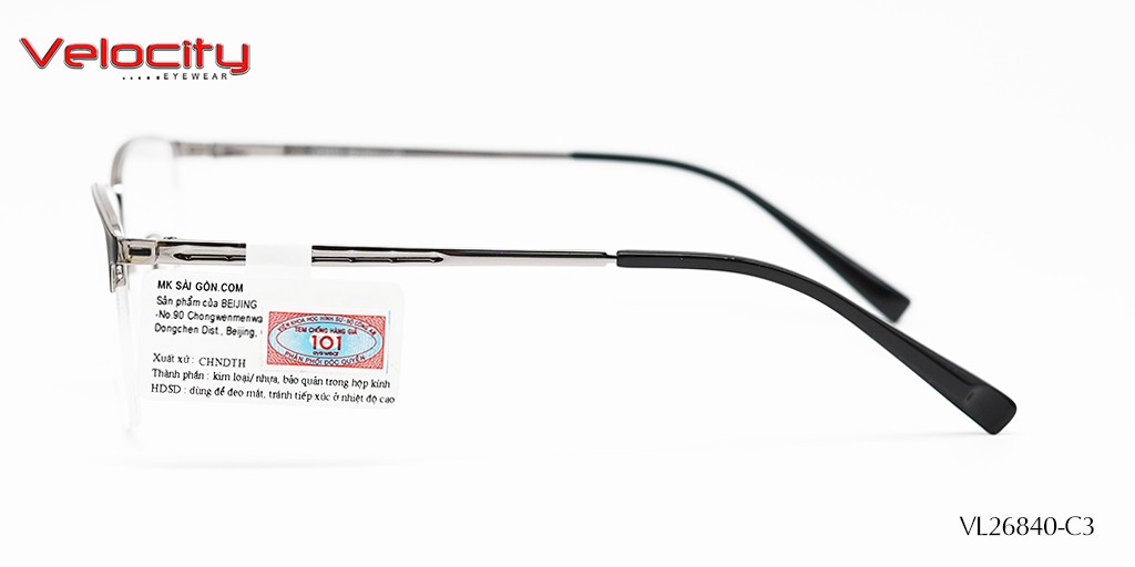 GỌNG KÍNH HỢP KIM VELOCITY VL26840-C3 - Hình 5