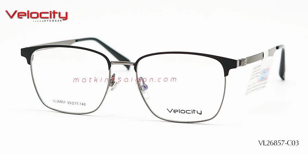 GỌNG KÍNH HỢP KIM VELOCITY VL26857-C03