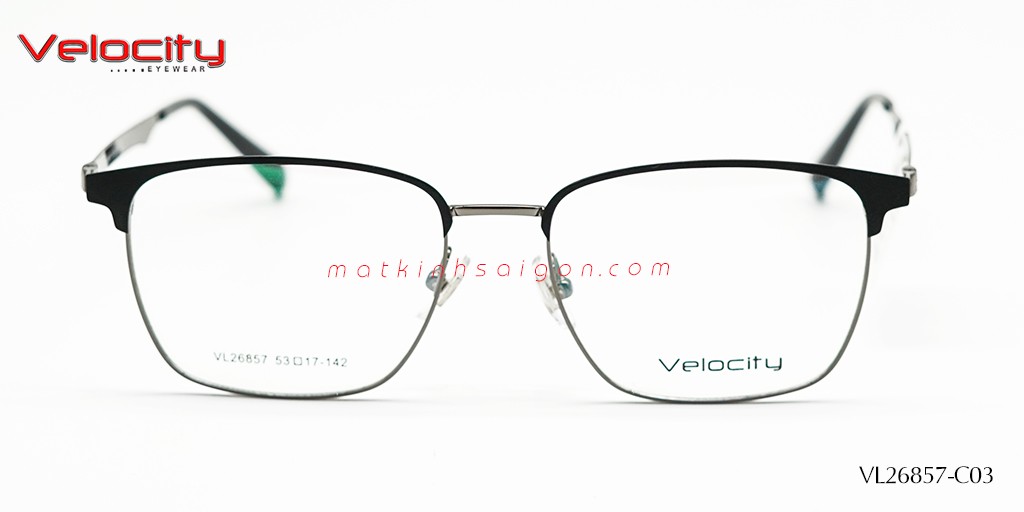 GỌNG KÍNH HỢP KIM VELOCITY VL26857-C03 - Hình 3