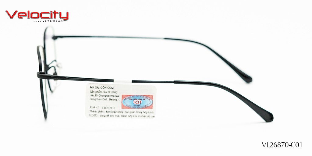 GỌNG KÍNH HỢP KIM VELOCITY VL26870-C01 - Hình 5