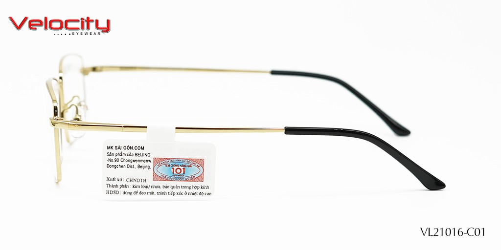 GỌNG KÍNH NAM HỢP KIM VELOCITY VL21016-C01 - Hình 5