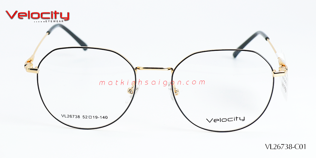 GỌNG KÍNH HỢP KIM VELOCITY VL26738-C01 - Hình 3