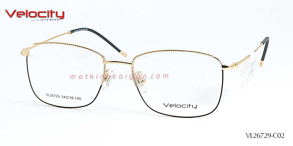 GỌNG KÍNH HỢP KIM VELOCITY VL26729-C02