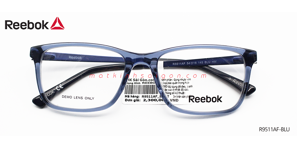 Gọng Kính Nhựa Hợp Kim Reebok R9511AF-BLU - Hover