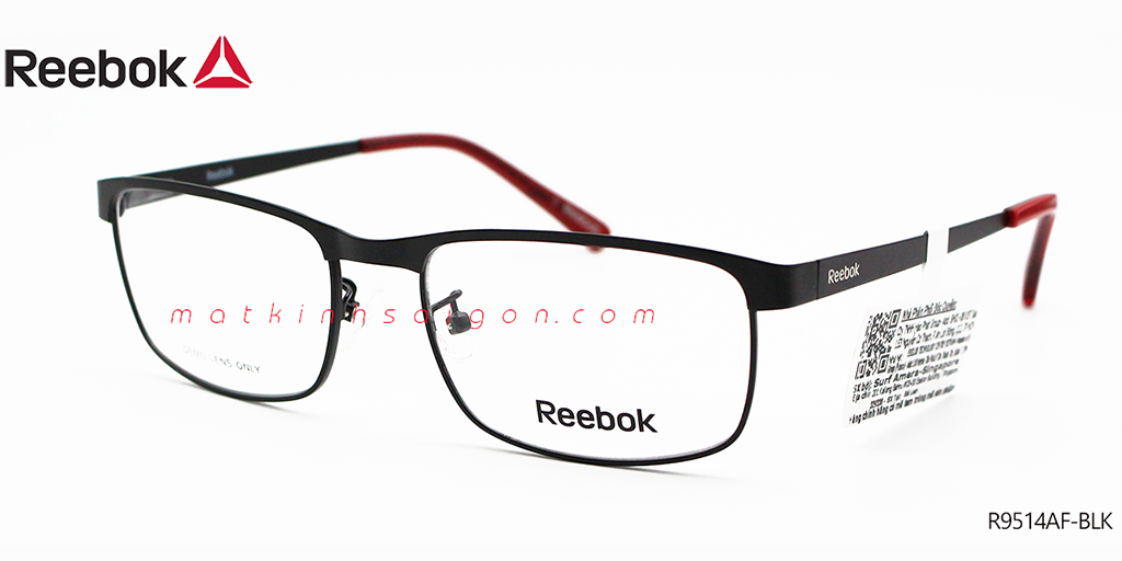 Gọng Kính Hợp Kim Reebok R9514AF-BLK