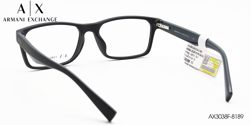 Gọng Kính Nhựa TR90 Armani Exchange AX3038F-8189 - Hình 4
