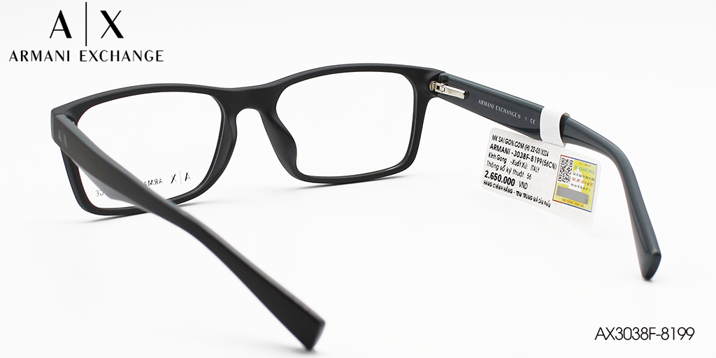 Gọng Kính Nhựa TR90 Armani Exchange AX3038F-8199 - Hình 4