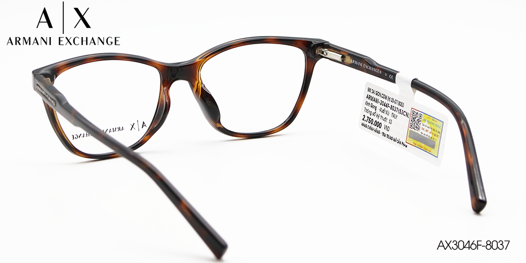 Gọng Kính Nhựa TR90 Armani Exchange AX3046F-8037 - Hình 4