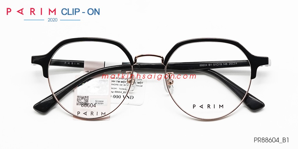 Gọng Kính Clip-On Parim PR88604 B1 - Hình 3