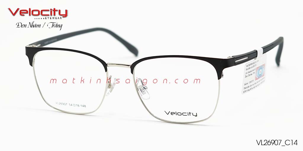 GỌNG KÍNH HỢP KIM VELOCITY VL26907_C14