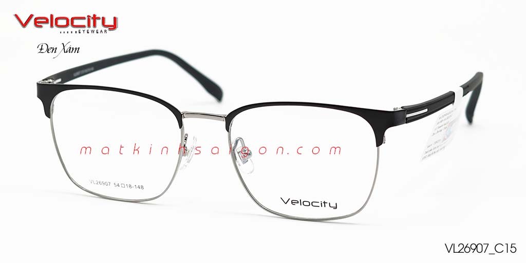 GỌNG KÍNH HỢP KIM VELOCITY VL26907_C15