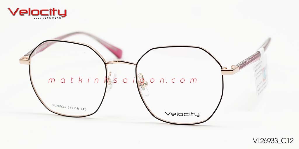 GỌNG KÍNH HỢP KIM VELOCITY VL26933_C12