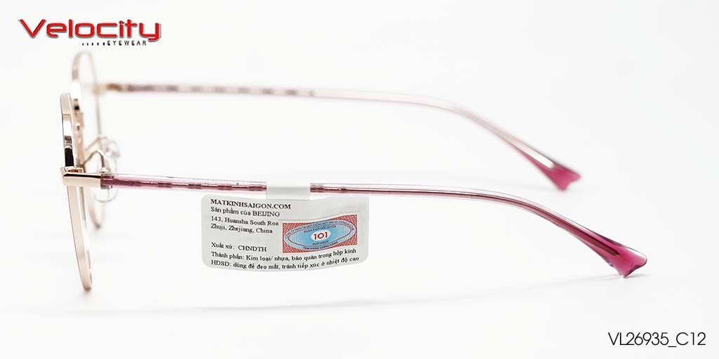 GỌNG KÍNH HỢP KIM VELOCITY VL26935_C12 - Hình 5