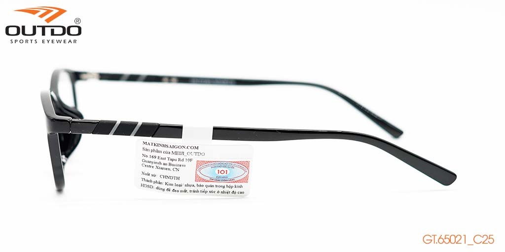 GỌNG KÍNH NHỰA TR90 OUTDO GT.65021_C25 - Hình 5