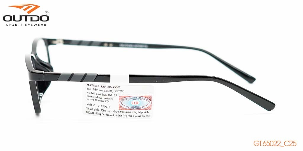 GỌNG KÍNH NHỰA TR90 OUTDO GT.65022_C25 - Hình 5