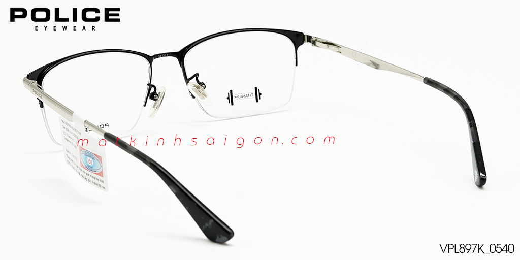 GỌNG KÍNH POLICE VPL897K 0540 - Hình 3