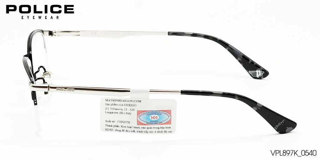 GỌNG KÍNH POLICE VPL897K 0540 - Hình 6
